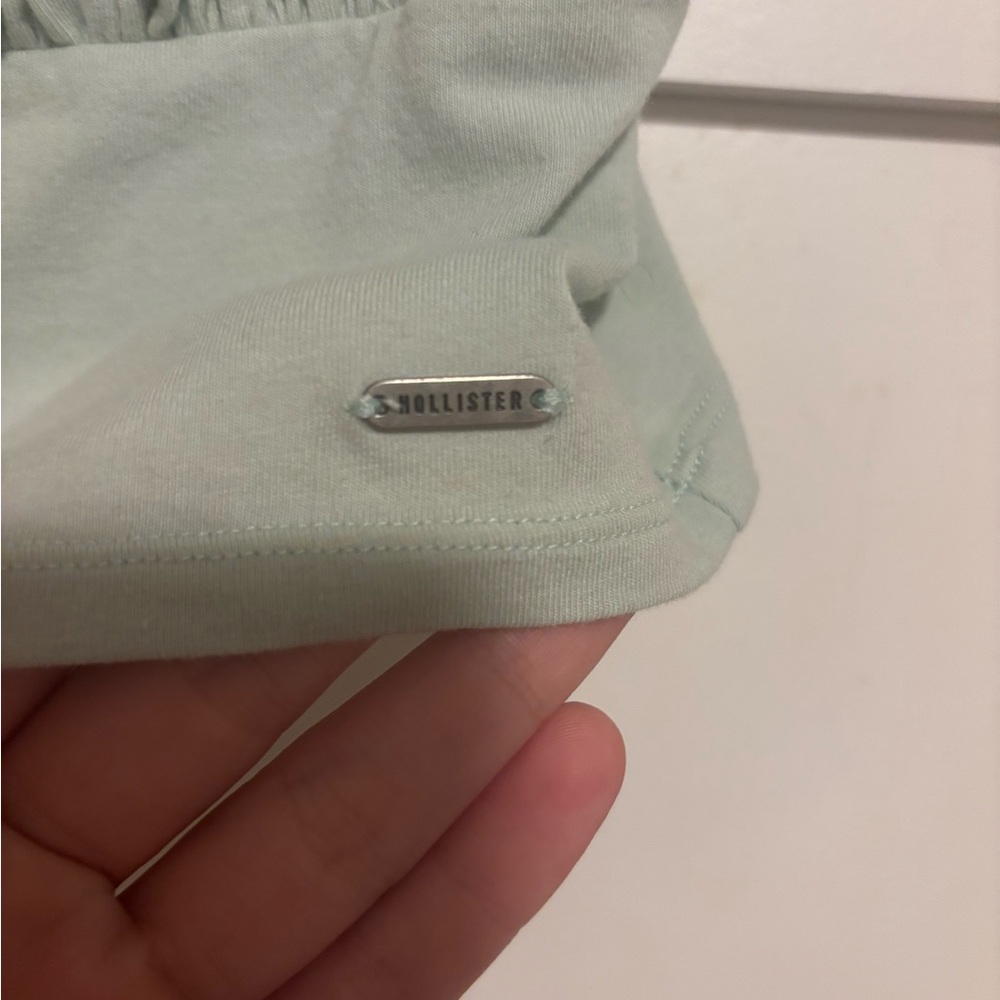 Mint green Sleeveless Women's Top - Picture 3 of 5
